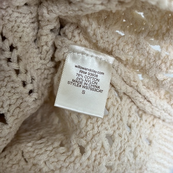 Willow and clay open weave Pom Pom sweater - Picture 6 of 6